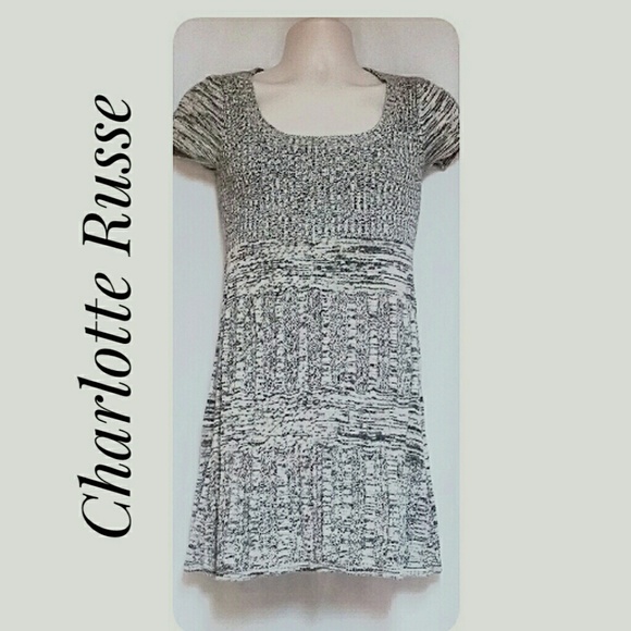 Charlotte Russe Dresses & Skirts - Charlotte Russe Sweater Dress Brown Cream Size S Charlotte Russe Dresses & Skirts - Charlotte Russe Sweater Dress Brown Cream Size S